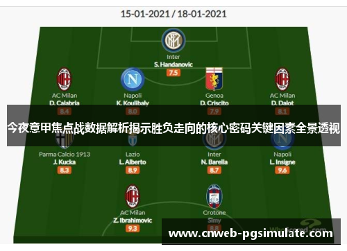 今夜意甲焦点战数据解析揭示胜负走向的核心密码关键因素全景透视